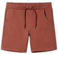 vidaXL Barnshorts med snöre brun 116 Brun