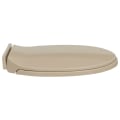 Miniatyrbild 4 av 10: vidaXL Toalettsits mjuk stängning beige oval Beige
