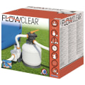 Miniatyrbild 8 av 8: Bestway Sandfilterpump Flowclear 11355 L/tim Vit