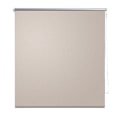 Miniatyrbild 2 av 10: vidaXL Rullgardin beige 80 x 230 cm mörkläggande Beige