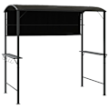 Miniatyrbild 2 av 7: vidaXL Paviljong med tak 220x110x200 cm antracit Antracit