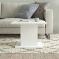 Miniatyrbild 4 av 7: vidaXL Soffbord vit 55,5x55,5x40 cm konstruerat trä Vit