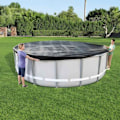 Miniatyrbild 1 av 7: Bestway Poolöverdrag Flowclear 488 cm Antracit