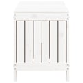 Miniatyrbild 7 av 10: vidaXL Dynbox vit 108x42,5x54 cm massiv furu Vit
