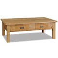 Miniatyrbild 7 av 7: vidaXL Soffbord i massiv teak 100x60x35 cm Brun
