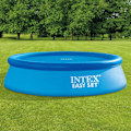 Miniatyrbild 4 av 5: INTEX Poolöverdrag solenergi blå 290 cm polyeten Blå