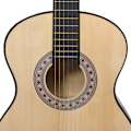 Miniatyrbild 5 av 10: vidaXL Gitarr för nybörjare med fodral klassisk 4/4 39"
