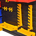 Miniatyrbild 3 av 6: vidaXL Väggmonterad verktygspanel multifärg