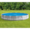 Miniatyrbild 1 av 5: INTEX Poolöverdrag solenergi blå 448 cm polyeten Blå