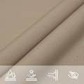 Miniatyrbild 8 av 10: vidaXL Solsegel oxfordtyg rektangulärt 4x7 m taupe Taupe