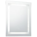 Miniatyrbild 3 av 9: vidaXL Badrumsspegel LED med touch-sensor 60x80 cm Silver