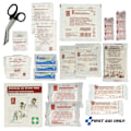Miniatyrbild 2 av 5: FIRST AID ONLY Nödpaket 20 delar blå Blå
