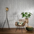 Miniatyrbild 10 av 10: WallArt 3D Väggpaneler 24 st GA-WA29 feline Vit