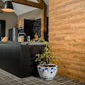 Miniatyrbild 5 av 10: WallArt Väggpaneler träimitation återvunnen ek rostbrun Brun