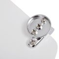Miniatyrbild 7 av 9: vidaXL Toalettsitsar med lock 2 st MDF vit Vit