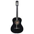 Miniatyrbild 3 av 10: vidaXL Gitarr för nybörjare 8 delar klassisk svart 3/4 36" Svart