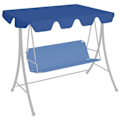 Miniatyrbild 1 av 6: vidaXL Reservtak för hammock blå 150/130x105/70 cm Blå
