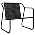 Miniatyrbild 7 av 10: vidaXL Loungegrupp 4 delar med dynor antracit stål Antracit