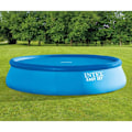 Miniatyrbild 3 av 5: INTEX Poolöverdrag solenergi blå 470 cm polyeten Blå