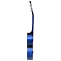 Miniatyrbild 3 av 10: vidaXL Gitarr för nybörjare med fodral klassisk blå 4/4 39"