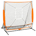 Miniatyrbild 1 av 7: vidaXL Multisport baseball träningsnät svart 174x76x158,5 cm
