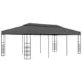 vidaXL Paviljong 3x6 m antracit Antracit