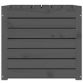 Miniatyrbild 7 av 10: vidaXL Dynbox grå 101x50,5x46,5 cm massiv furu Grå