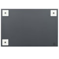 Miniatyrbild 5 av 7: vidaXL Väggspegel rektangulär 60x40 cm glas Silver