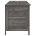Miniatyrbild 5 av 8: vidaXL Dynbox antracit 150x50x56,5 cm massivt granträ Antracit