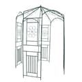 vidaXL Rosenbåge paviljong 250 cm Grön