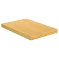 vidaXL Skärbräda 60x40x4 cm bambu Brun