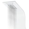 Miniatyrbild 7 av 10: vidaXL Duschpanel aluminium 20x44x130 cm vit Vit