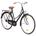 Miniatyrbild 2 av 10: vidaXL Holländsk cykel 28 tum däck 57 cm ram dam Svart