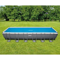 Miniatyrbild 1 av 4: INTEX Poolöverdrag solenergi blå 716x346 cm polyeten Blå
