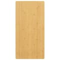 vidaXL Bordsskiva 40x80x4 cm bambu Brun