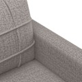 Miniatyrbild 6 av 8: vidaXL Soffgrupp med dynor 3 delar Taupe tyg Taupe