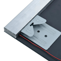 Miniatyrbild 5 av 9: vidaXL Badrumsspegel LED med touch-sensor 60x50 cm Silver