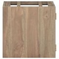 Miniatyrbild 2 av 7: vidaXL Väggmonterat badrumsskåp 46x25,5x40 cm massiv teak Brun