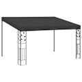 Miniatyrbild 1 av 6: vidaXL Väggmonterad paviljong 4x3x2,5 m antracit Antracit