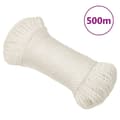 vidaXL Rep vit 6 mm 500 m polypropylen