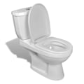 Miniatyrbild 1 av 6: vidaXL Toalettstol komplett med cistern vit Vit