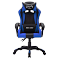 Miniatyrbild 4 av 10: vidaXL Gamingstol med RGB LED-lampor blå och svart konstläder multifärg