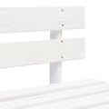 Miniatyrbild 4 av 10: vidaXL Mittensektion till pallsoffa vit impregnerad furu Vit