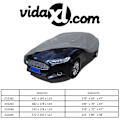 Miniatyrbild 6 av 10: vidaXL Biltäcke fiberduk XL grå