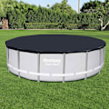 Miniatyrbild 5 av 7: Bestway Poolöverdrag Flowclear 488 cm Antracit