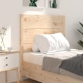 Miniatyrbild 3 av 6: vidaXL Sänggavel 106x4x100 cm massiv furu Brun