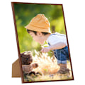 Miniatyrbild 1 av 7: vidaXL Fotoramar 3 st för vägg eller bord brons 59,4x84 cm MDF Brun