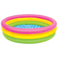 Miniatyrbild 2 av 3: INTEX Uppblåsbar pool Sunset 3 ringar 114x25 cm Flerfärgsdesign