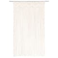 vidaXL Gardin makramé 140x240 cm bomull Creme