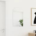 vidaXL Spegel 70x40 cm glas Vit
